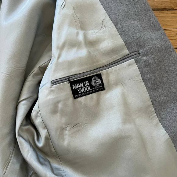 Man in Wool Men’s Sport Coat Jacket | Medium / 42 - Picture 5 of 10